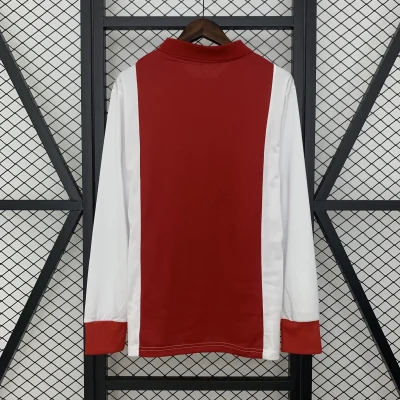 Alternative view of Ajax Football Jersey 125th Anniversary Custom Long Sleeve Shirt 2025/26