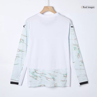 Alternative view of Portugal Soccer Jersey Away Long Sleeve Custom Shirt 2025