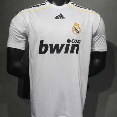 Real Madrid Retro Jersey Home Soccer Shirt 2009/10