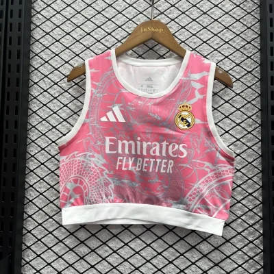 Real Madrid Special Edition Women's Vest Soccer Jersey 2025/26