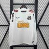 Santos FC Retro Soccer Jersey Home Long Sleeve Custom Shirt 2012