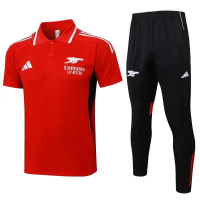 Arsenal Training Kit (Polo+Pants) Red 2025/26