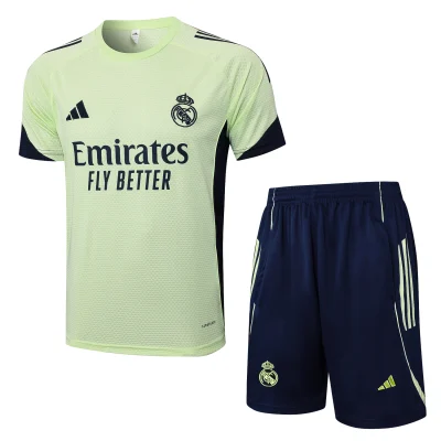 Real Madrid Training Jersey Kit Green 2025/26