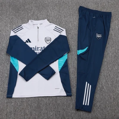 Alternative view of Arsenal Training Kit (Sweatshirt+Pants) Light Grey 2025/26