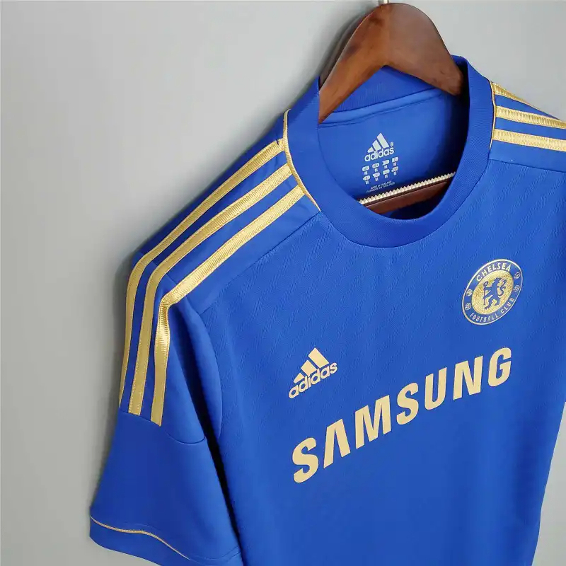 Chelsea Retro Football Jersey Home Shirt 2012/13 - Image 3