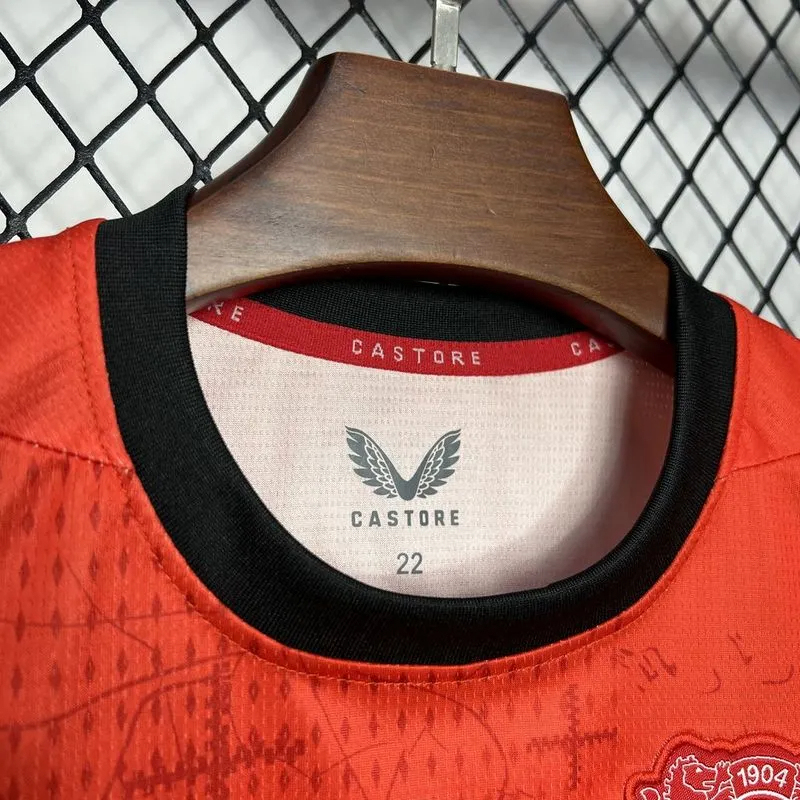 Bayer 04 Leverkusen Soccer Jersey Home Kids Kit Jersey+Shorts 2024/25 - Image 4