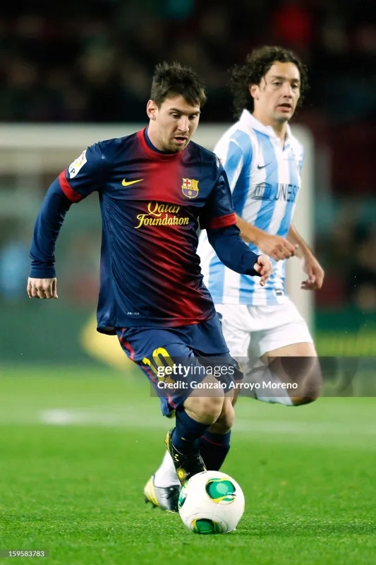 Barcelona Retro Jersey Home Soccer Shirt 2012-13 - Image 3