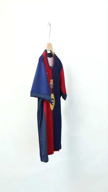 GAVI #6 Barcelona Home Soccer Jersey 2024/25 - Spotify Logo Without Text - Image 4