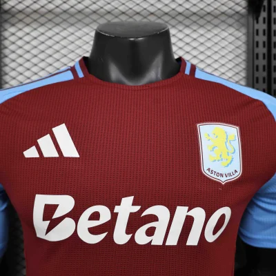 Alternative view of Aston Villa Football Jersey Home Shirt 2024/25