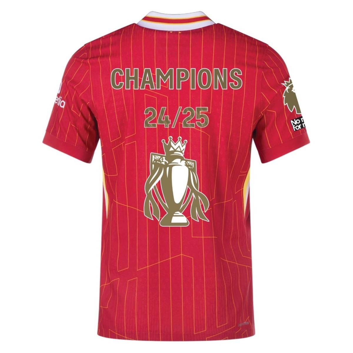 Liverpool Football Jersey EPL Champions Custom Shirt 2024/25 - Image 2