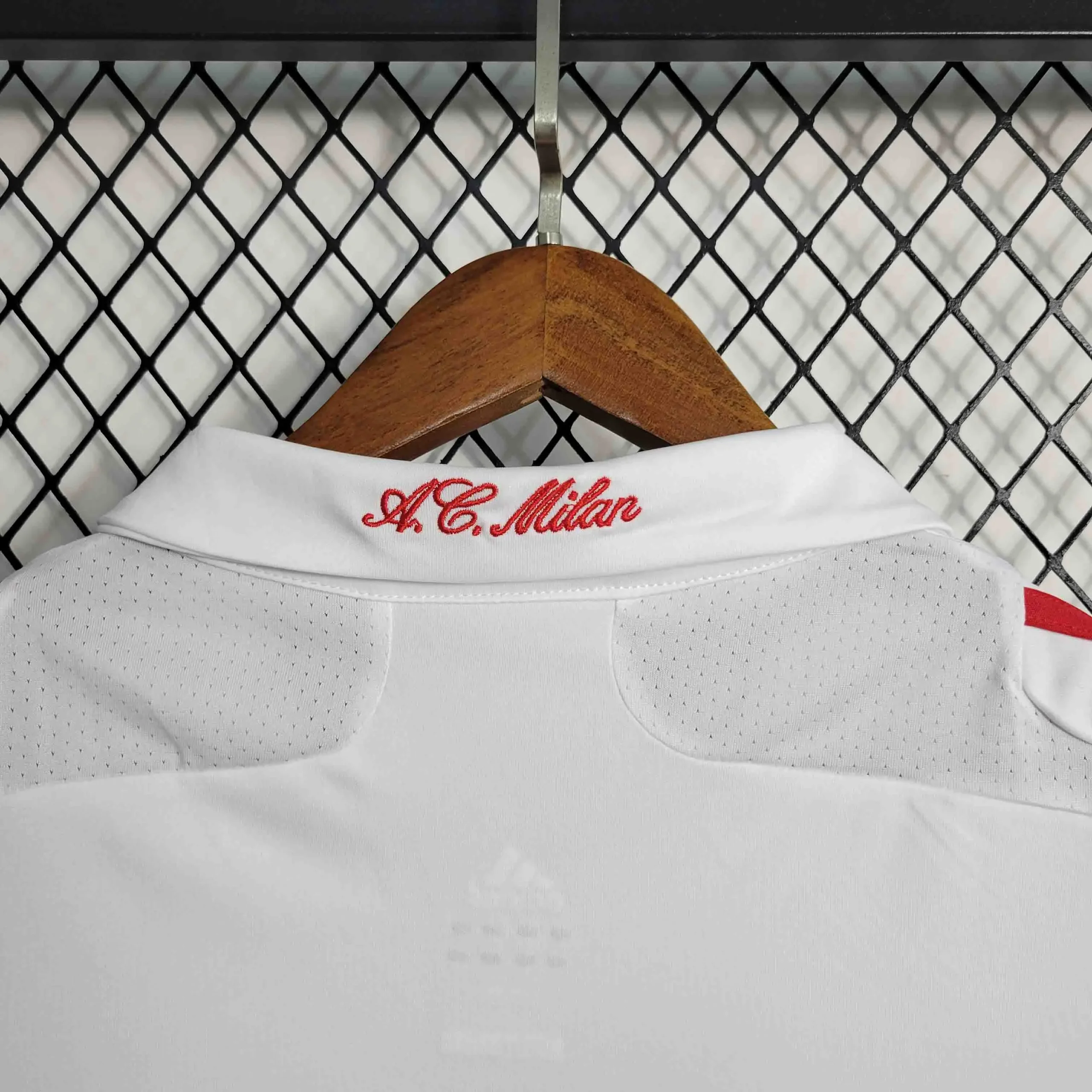 AC Milan Retro Soccer Jersey Away Custom Shirt 2007/08 - Image 6