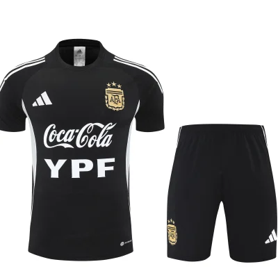 Argentina Training Jersey Kit Black 2025