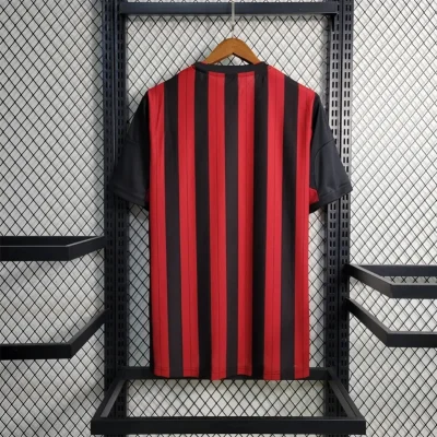 Alternative view of AC Milan Retro Soccer Jersey Home Custom Shirt 2013/14