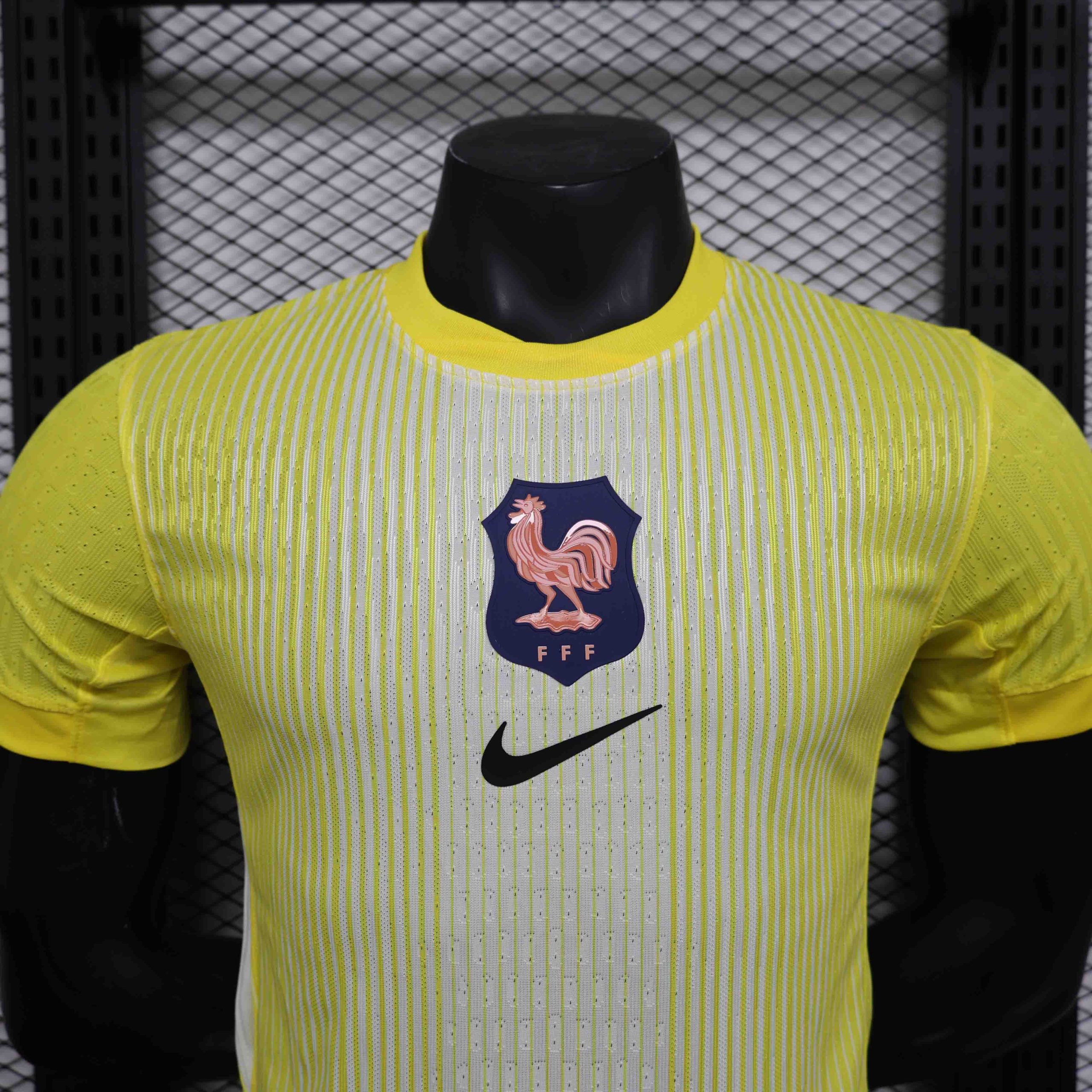 France Soccer Jersey Yellow Special Edition Shirt 2025 - Image 4