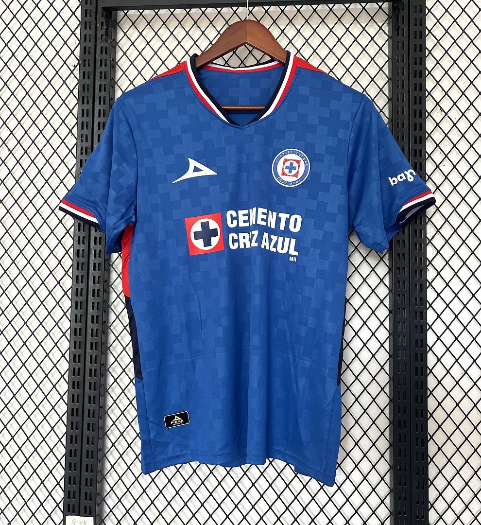 Cruz Azul Soccer Jersey Home Custom Shirt 2025-26