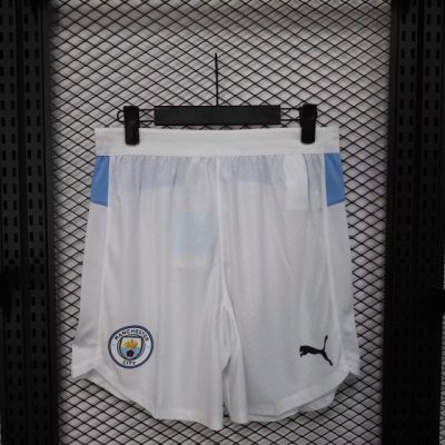 Manchester City Football Jersey  Home Shorts 2025/26
