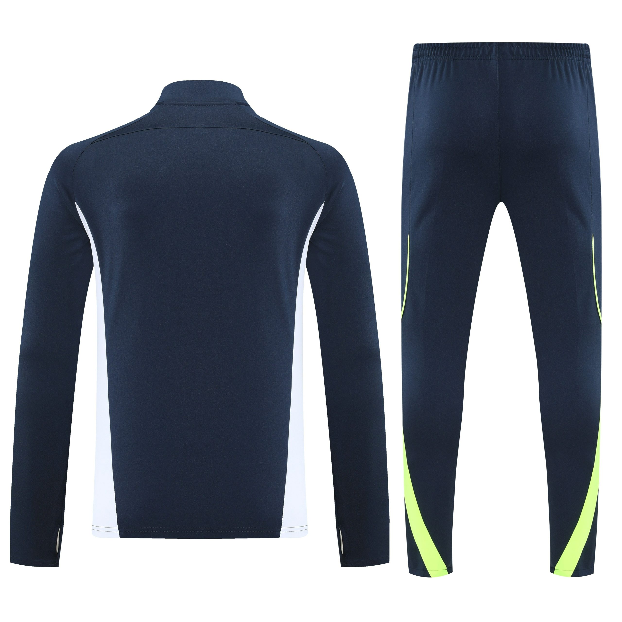 Real Madrid Training Kit (Sweatshirt+Pants) Cyan 2025/26 - Image 2