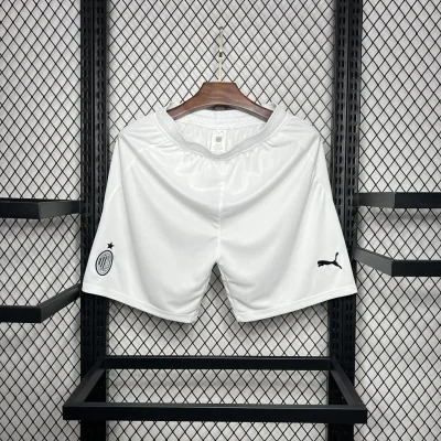 AC Milan Soccer Jersey Away Custom Shorts 2024/25