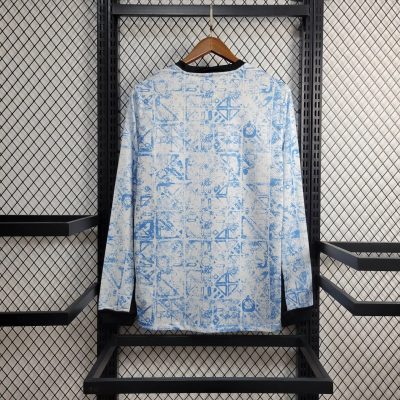 Alternative view of Portugal Soccer Jersey Away Long Sleeve Custom Shirt EURO 2024