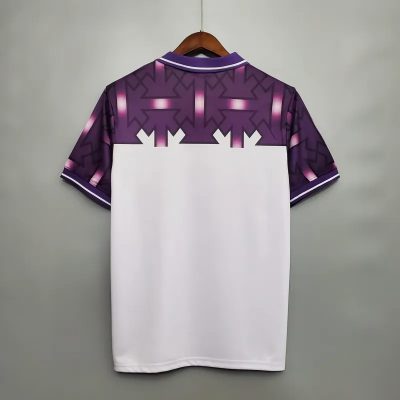 Alternative view of Fiorentina Retro Soccer Jersey Away Custom Shirt 1992/93