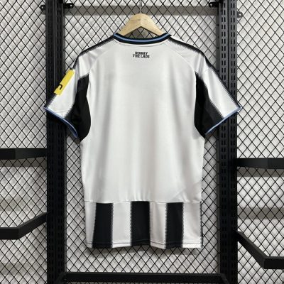 Alternative view of Newcastle United Football Jersey Home Custom Shirt 2025/26
