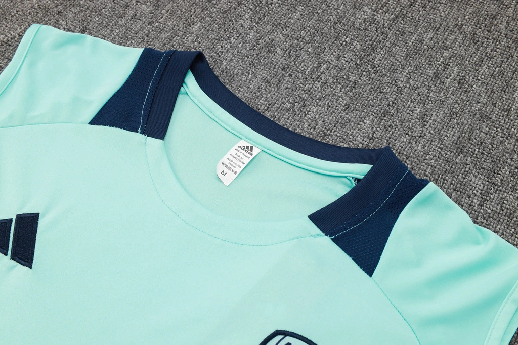 Arsenal Sleeveless Training Kit Green 2024/25 - Image 5