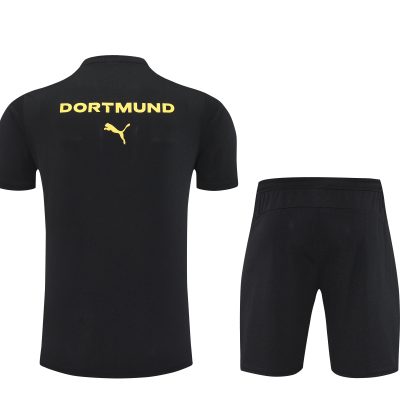 Alternative view of Borussia Dortmund Training Jersey Kit Black 2025/26