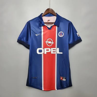 PSG Retro Jersey Home Soccer Shirt 1998/99