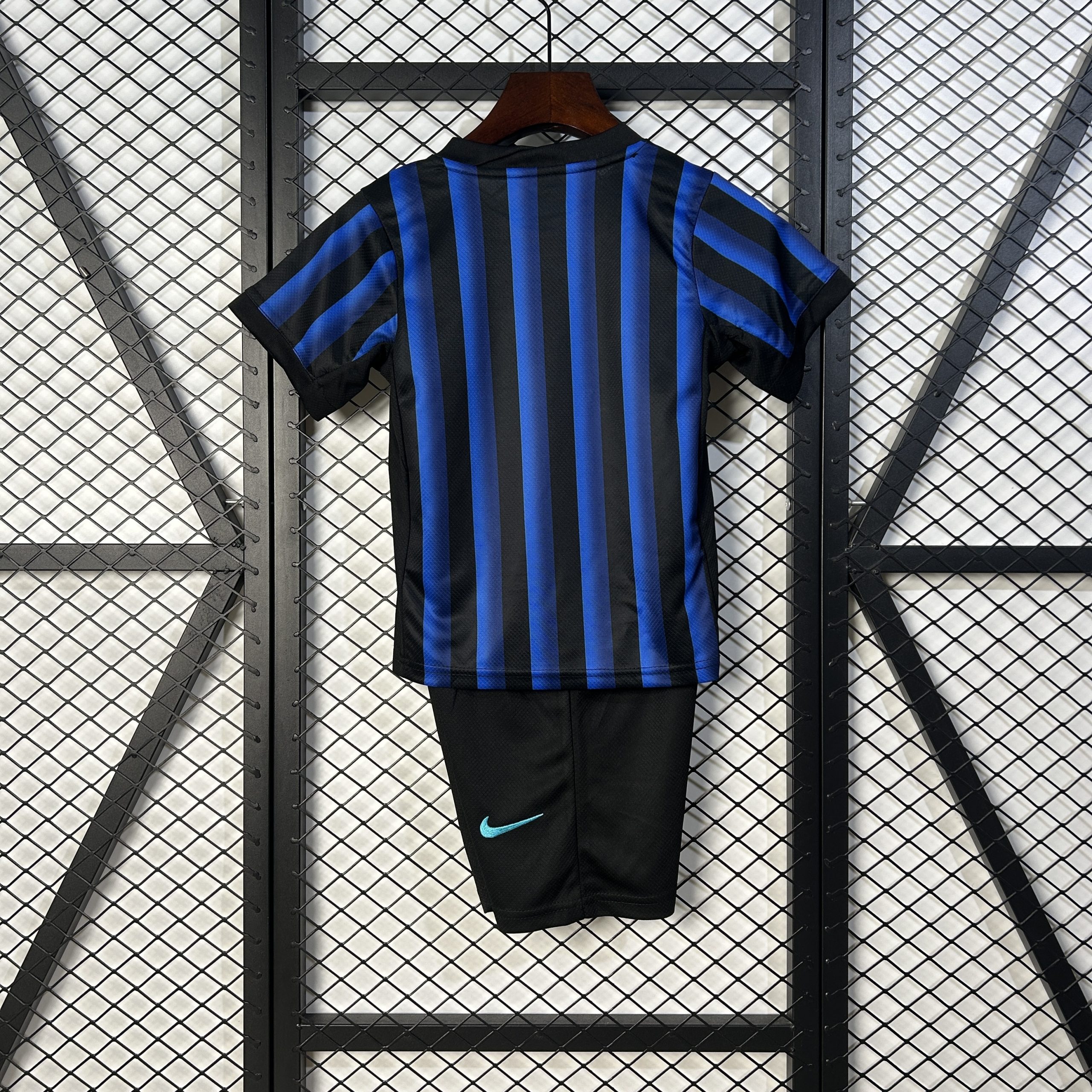 Inter Milan Soccer Jersey Home Kids Kit Jerseys+Shorts 2025/26 - Image 2