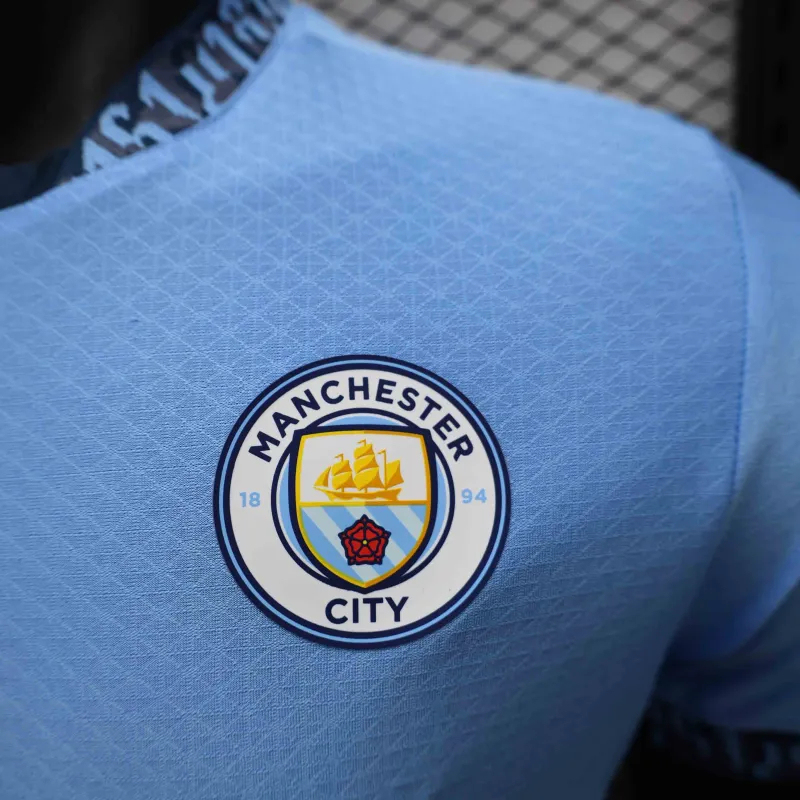 Manchester City Home Football Jersey Shirt 2024/25 - Image 5
