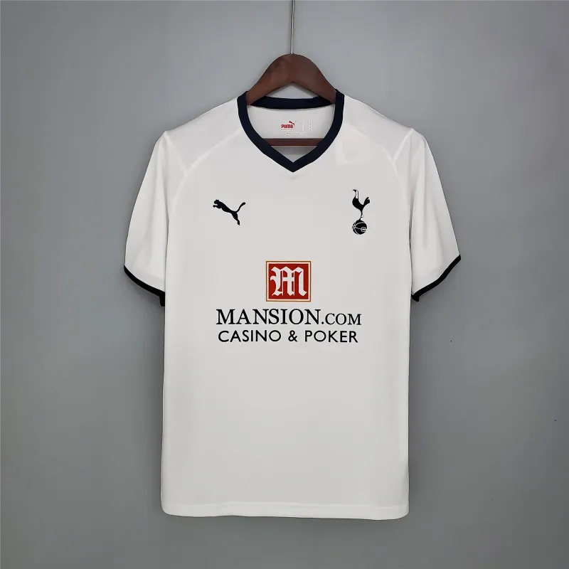Tottenham Hotspur Retro Football Jersey Home Custom Shirt 2008/09