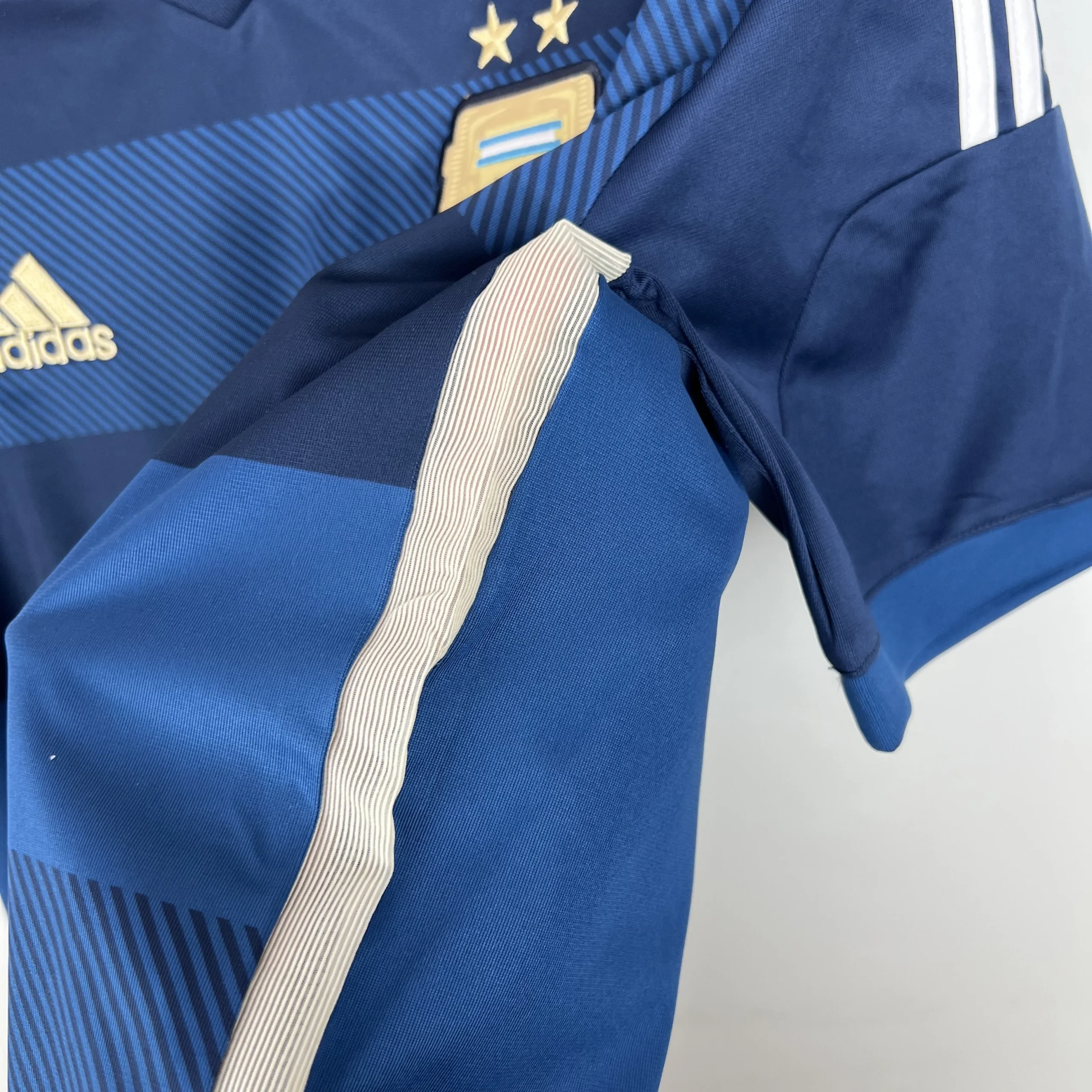 Argentina Retro Jersey Custom Away Football Jersey 2014 - Image 4