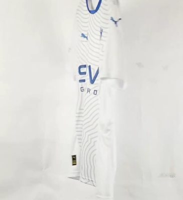 Alternative view of Al Hilal SFC Soccer Jersey Away Custom Shirt 2024/25