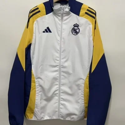 Real Madrid Windbreaker Jacket White 2025-26