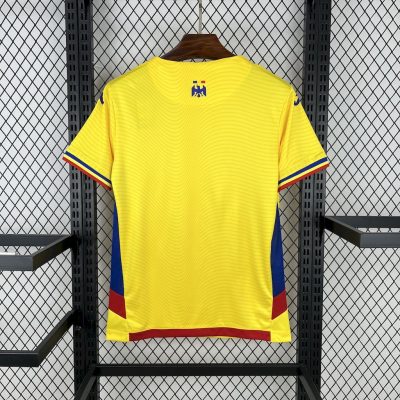 Alternative view of Romania Soccer Jersey Home Custom Shirt 2025/26