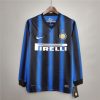 Inter Milan Jersey Custom Home Retro Soccer Jersey Long Sleeve 2010/11