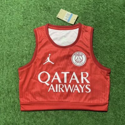 PSG Soccer Jersey Red Women's Vest 2025/26