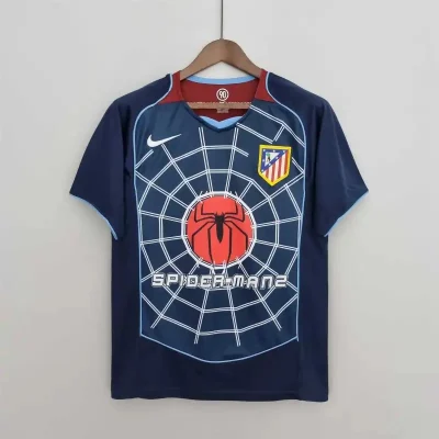 Atletico Madrid Retro Soccer Jersey Away Shirt 2004/05