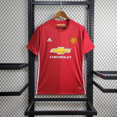 Manchester United Retro Home Football Jersey Shirt 2016/17