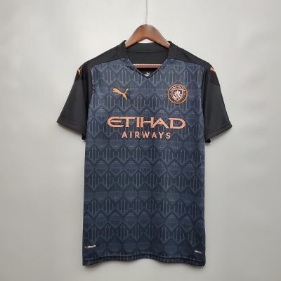 Manchester City Retro Football Jersey Third Away Shirt 2020/21
