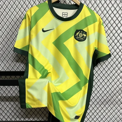 Alternative view of Australia Soccer Jersey Home Custom Shirt 2025