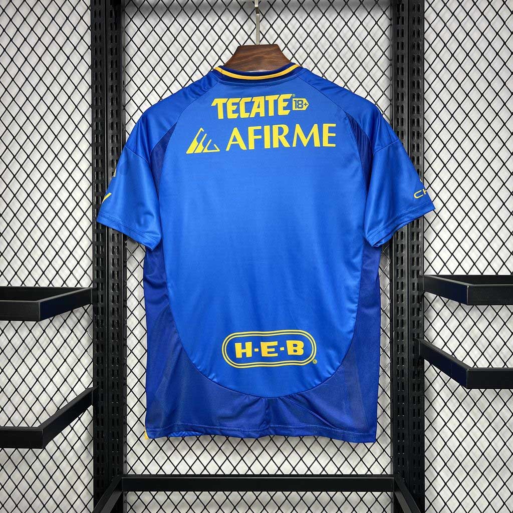 Tigres UANL Soccer Jersey Away Custom Shirt 2024/25 - Image 2