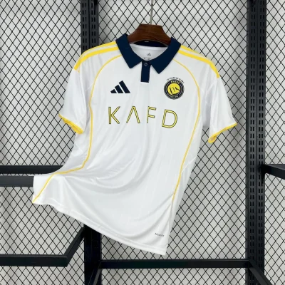 Al Nassr Soccer Jersey Third Away Custom Shirt 2025/26