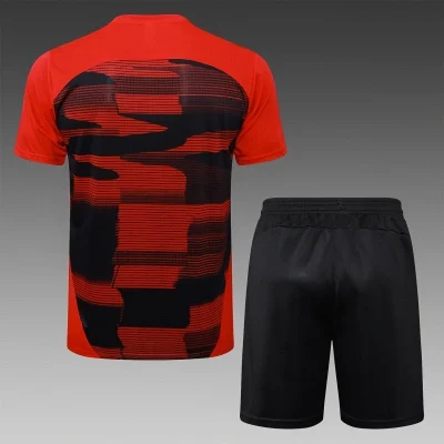 Alternative view of AC Milan Training Jersey Kit Red&Black 2024/25