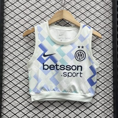 Inter Milan Soccer Jersey Away Women's Vest 2025/26
