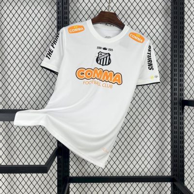 Santos FC Retro Soccer Jersey Special Edition Custom Shirt 2008/09