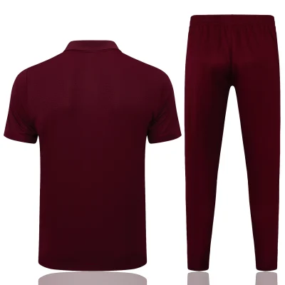 Alternative view of Ajax Training Kit (Polo+Pants) Deep Red 2025/26