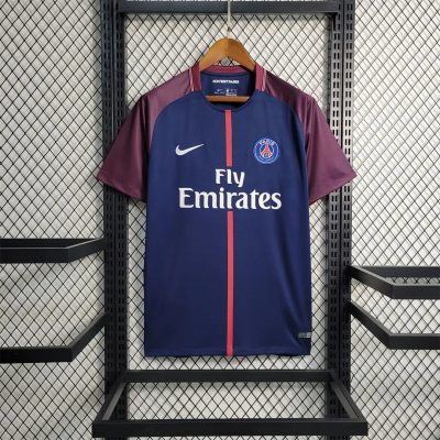 PSG Retro Jersey Home Soccer Shirt 2017/18