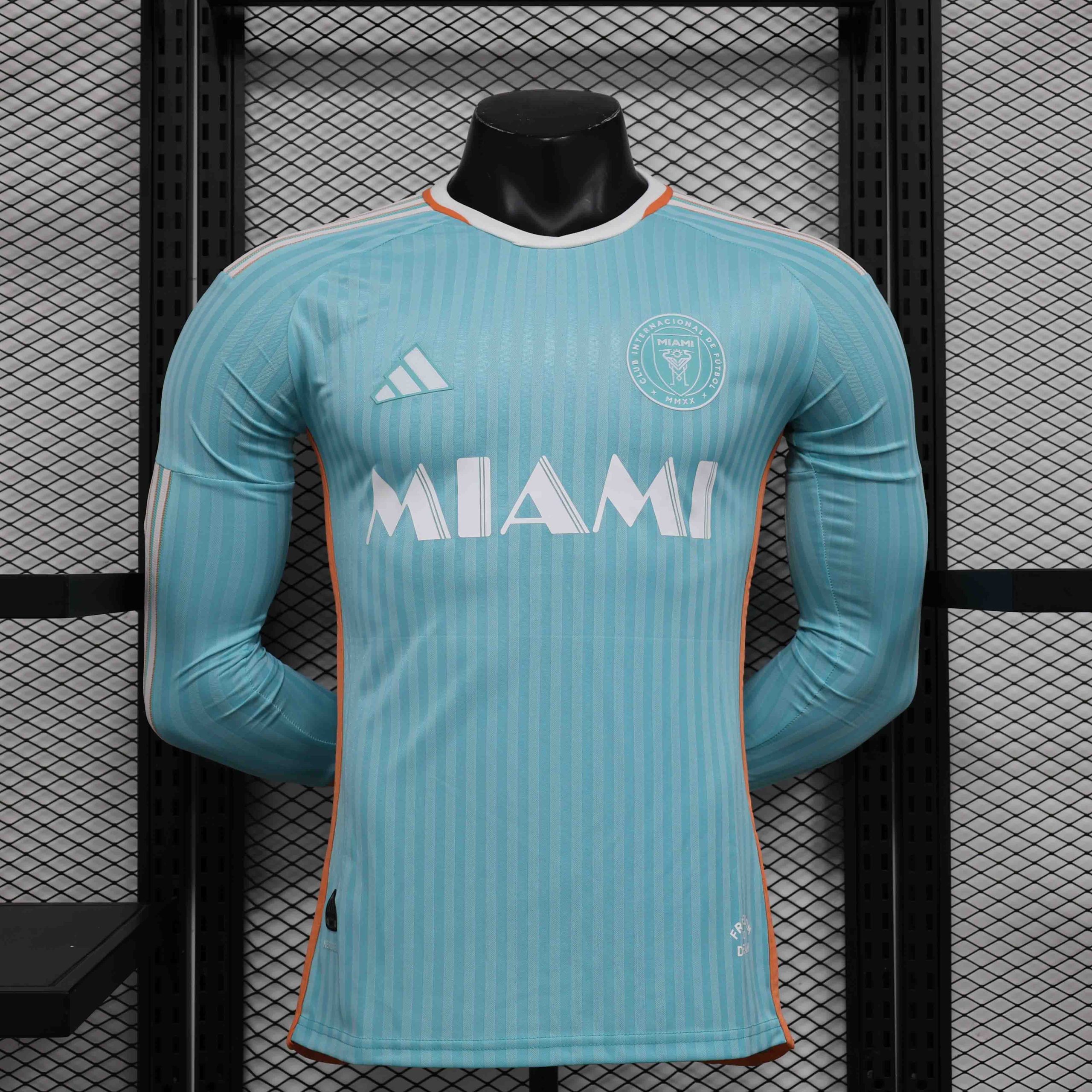Inter Miami Soccer Jersey Third Away Long Sleeve Shirt 2024