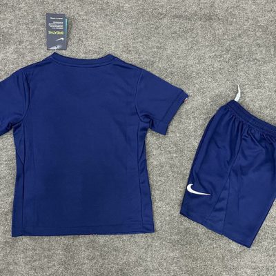 Alternative view of PSG Soccer Jersey Home Kids Kit Jersey+Shorts 2025/26 - With Star